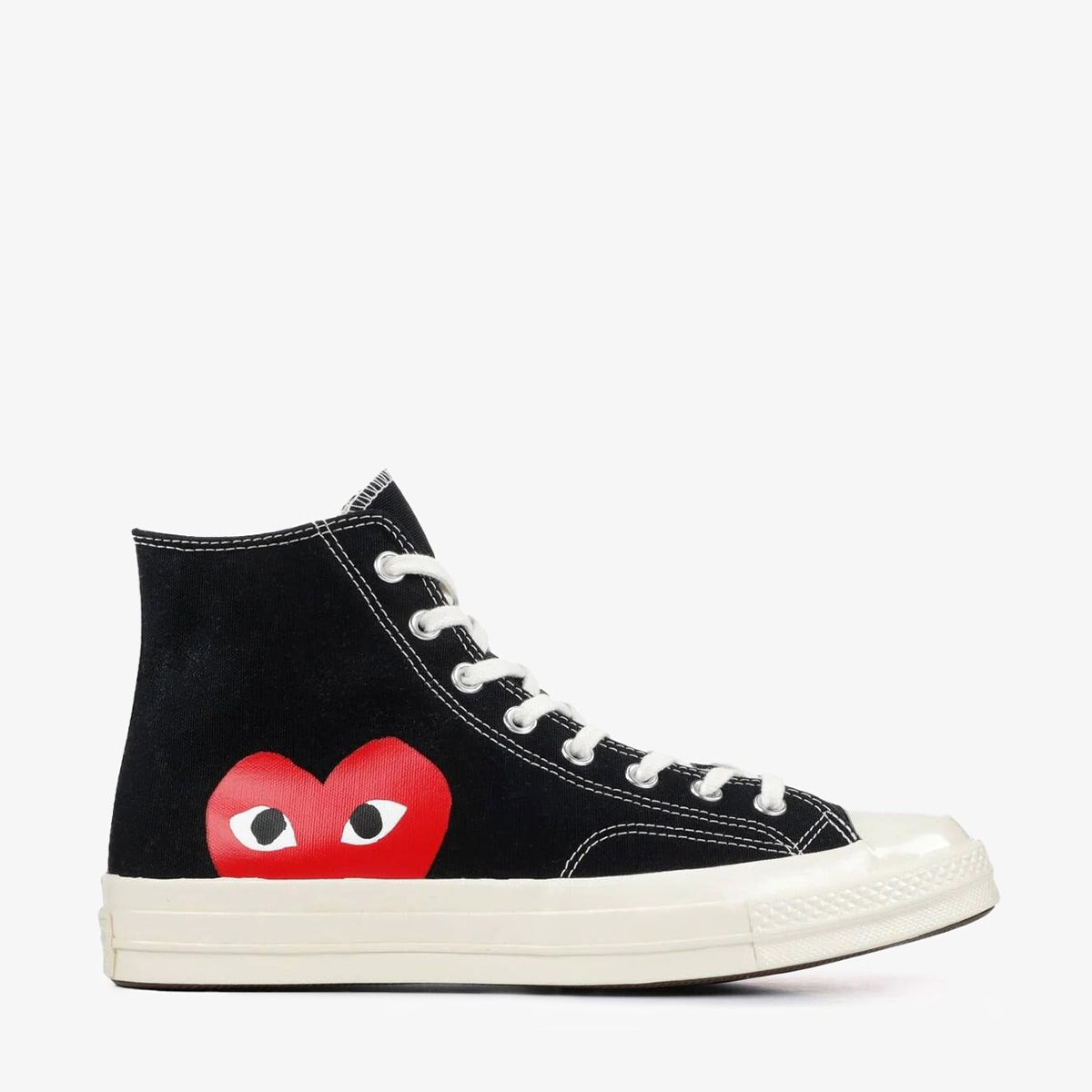 Comme Des Garçons x Chuck Taylor All Stars High “Play” Sneakers Converse