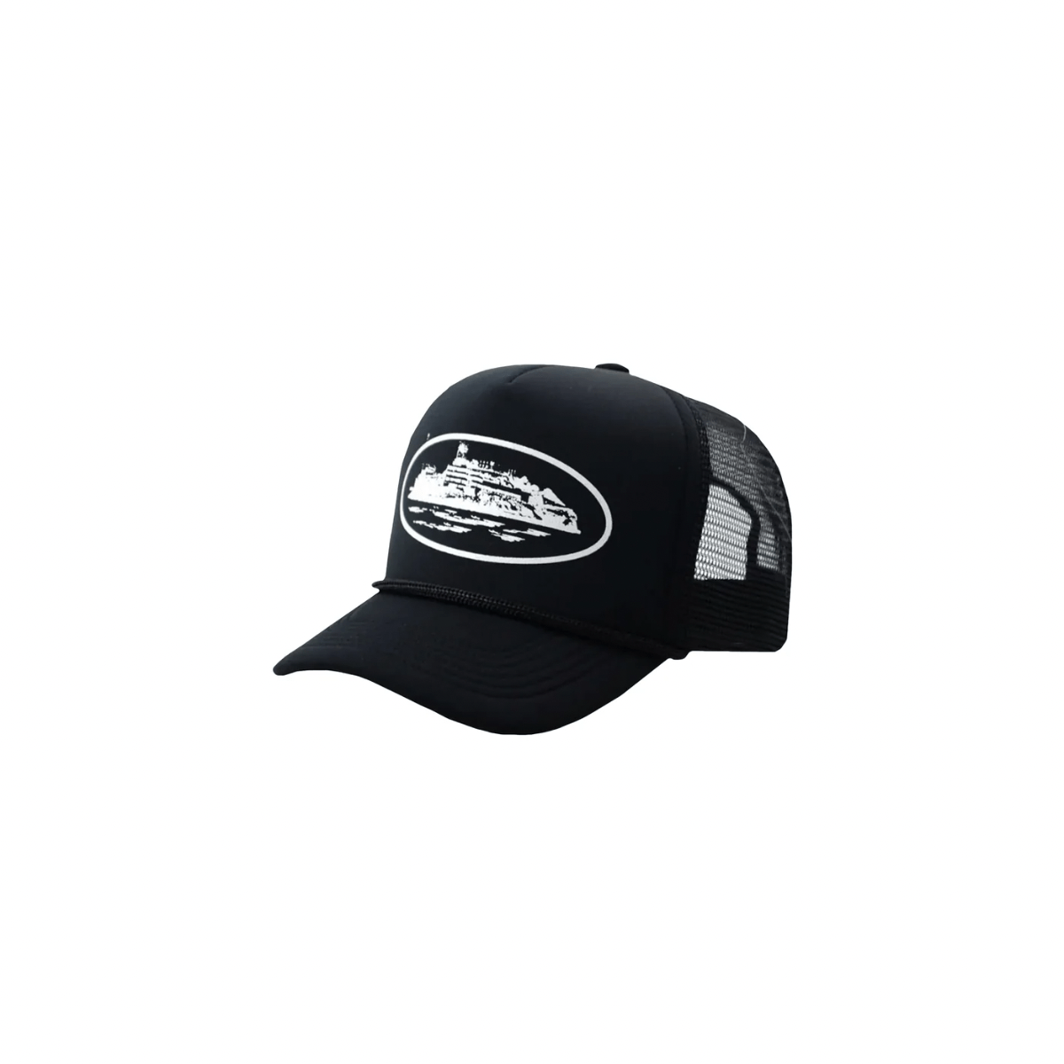 Corteiz Alcatraz Trucker Hat 'Black' Headwear Corteiz