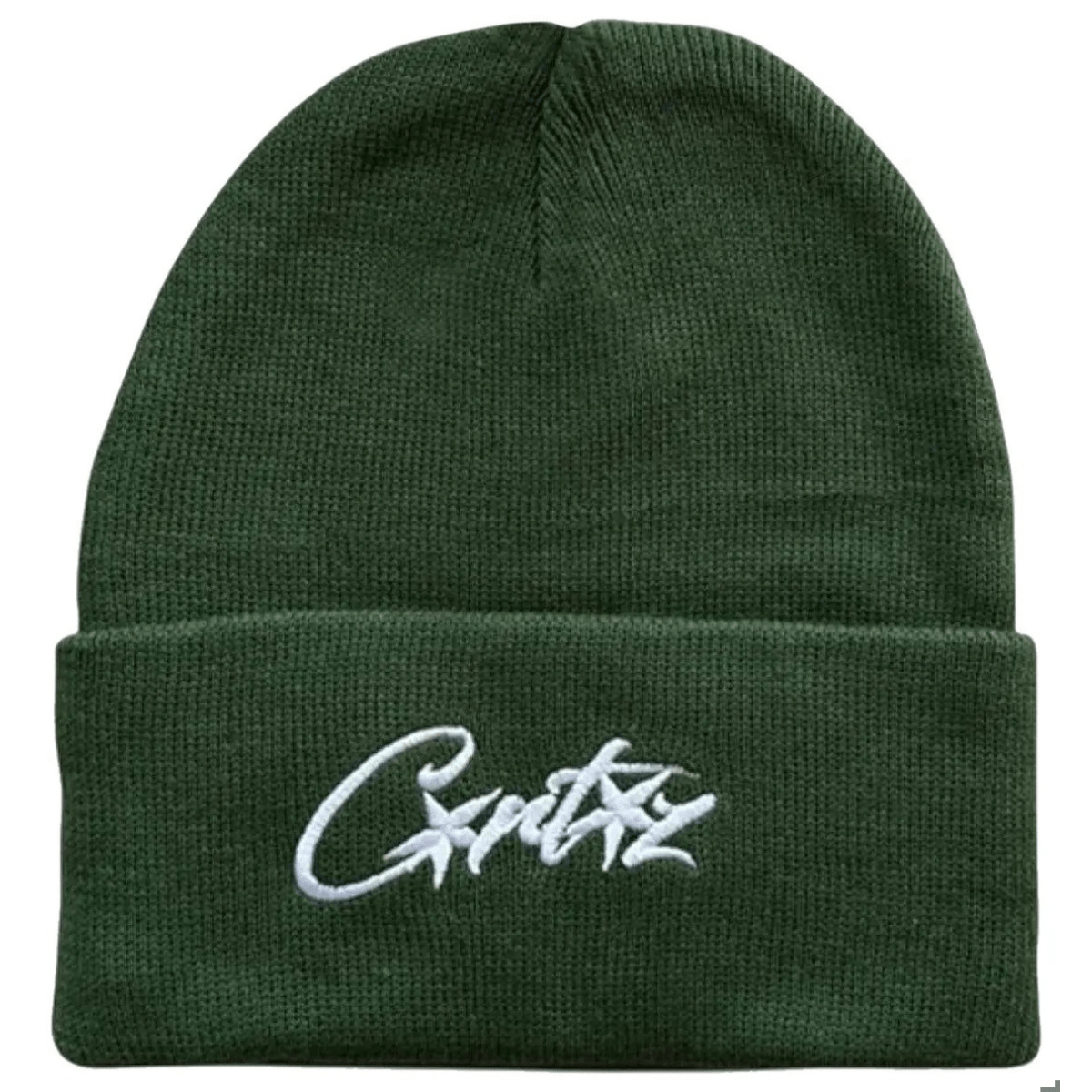 Corteiz Allstarz Folded Beanie 'Green' Headwear Corteiz
