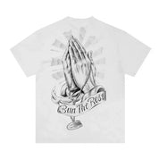 Corteiz Bun The Rest Prayer Tee 'White' T-Shirts Corteiz