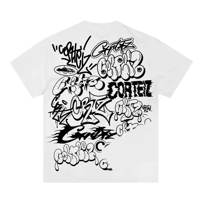 Corteiz Graffiti Tee 'White' T-Shirts Corteiz