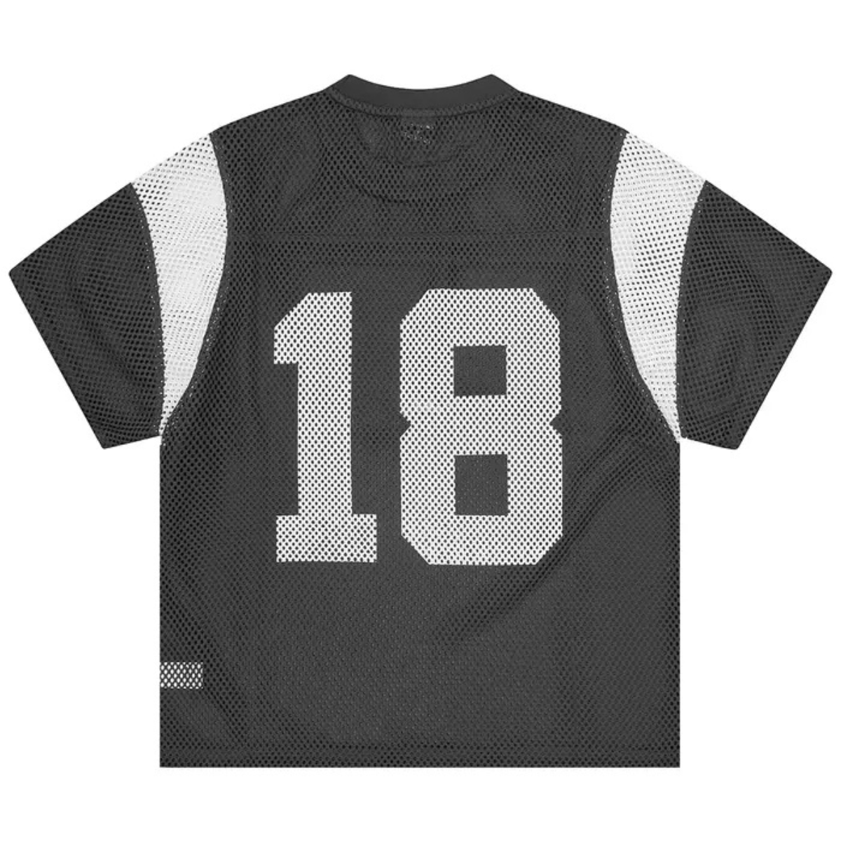 Corteiz Open Mesh Panel Jersey 'Black/White' T-shirts Corteiz
