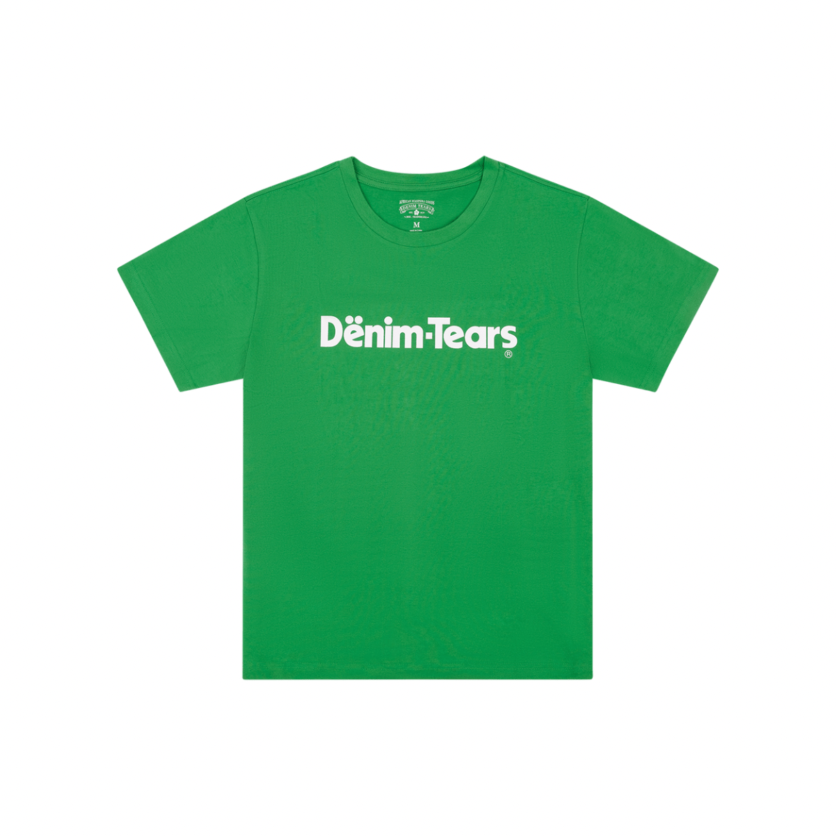 Denim Tears Blood Black Africa Tee 'Green' T-shirts Denim Tears