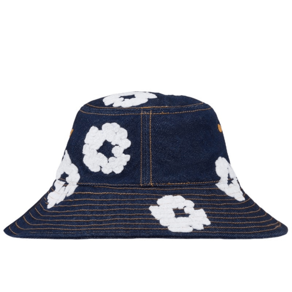 Denim Tears Denim Cotton Wreath Bucket Hat 'Indigo' Headwear Denim Tears