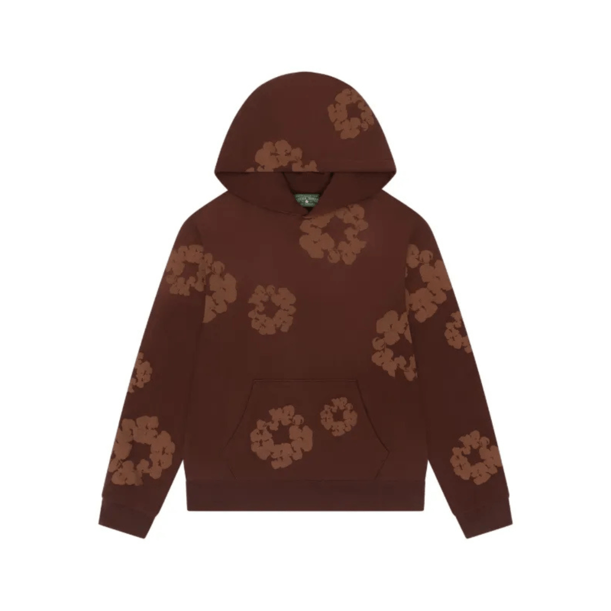 Denim Tears Mono Cotton Wreath Hoodie 'Brown' Sweatshirts Denim Tears