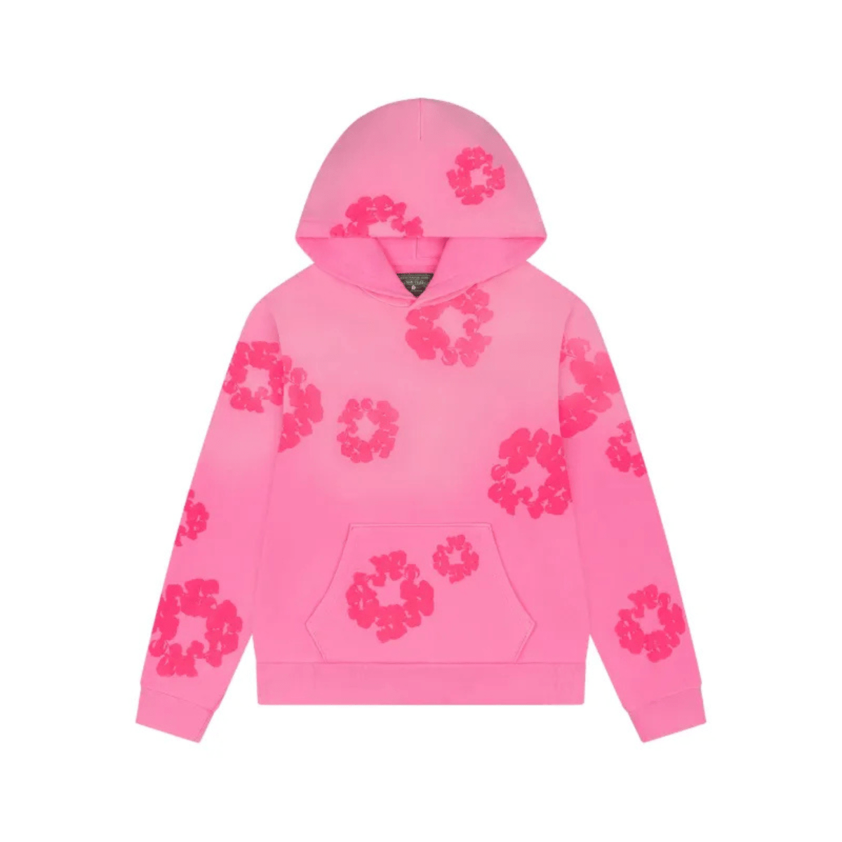 Denim Tears Mono Cotton Wreath Hoodie 'Pink' Hoodies Denim Tears