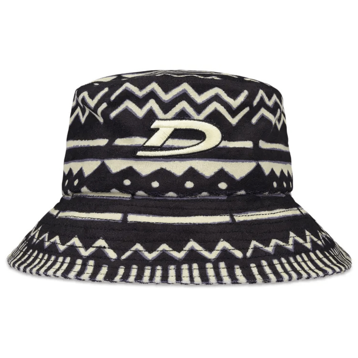 Denim Tears Mudcloth Bucket Hat 'Blue’ Headwear Denim Tears