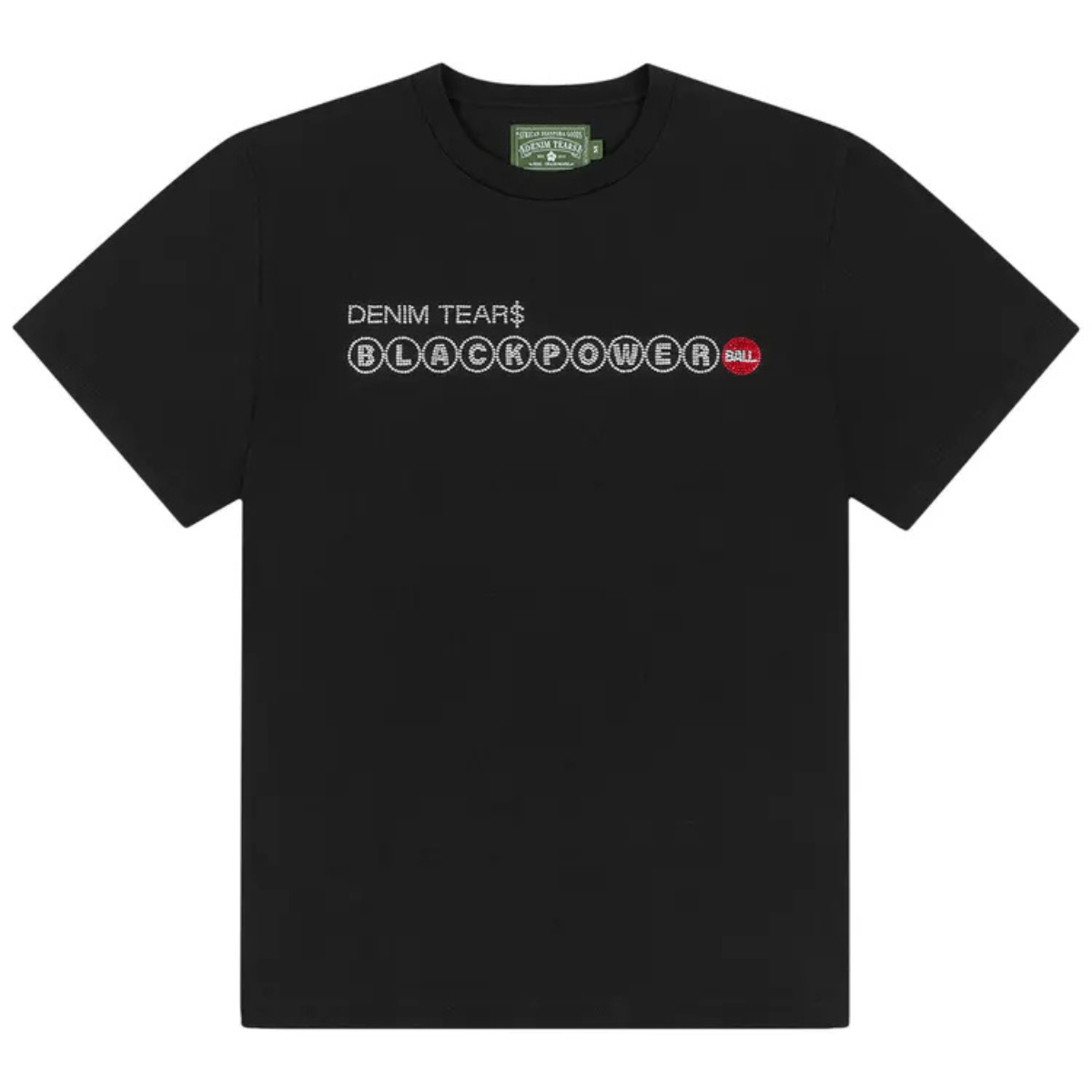 Denim Tears Powerball Tee 'Black' T-shirts Denim Tears