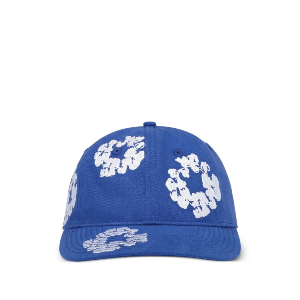 Denim Tears The Cotton Wreath Cap 'Blue' Headwear Denim Tears