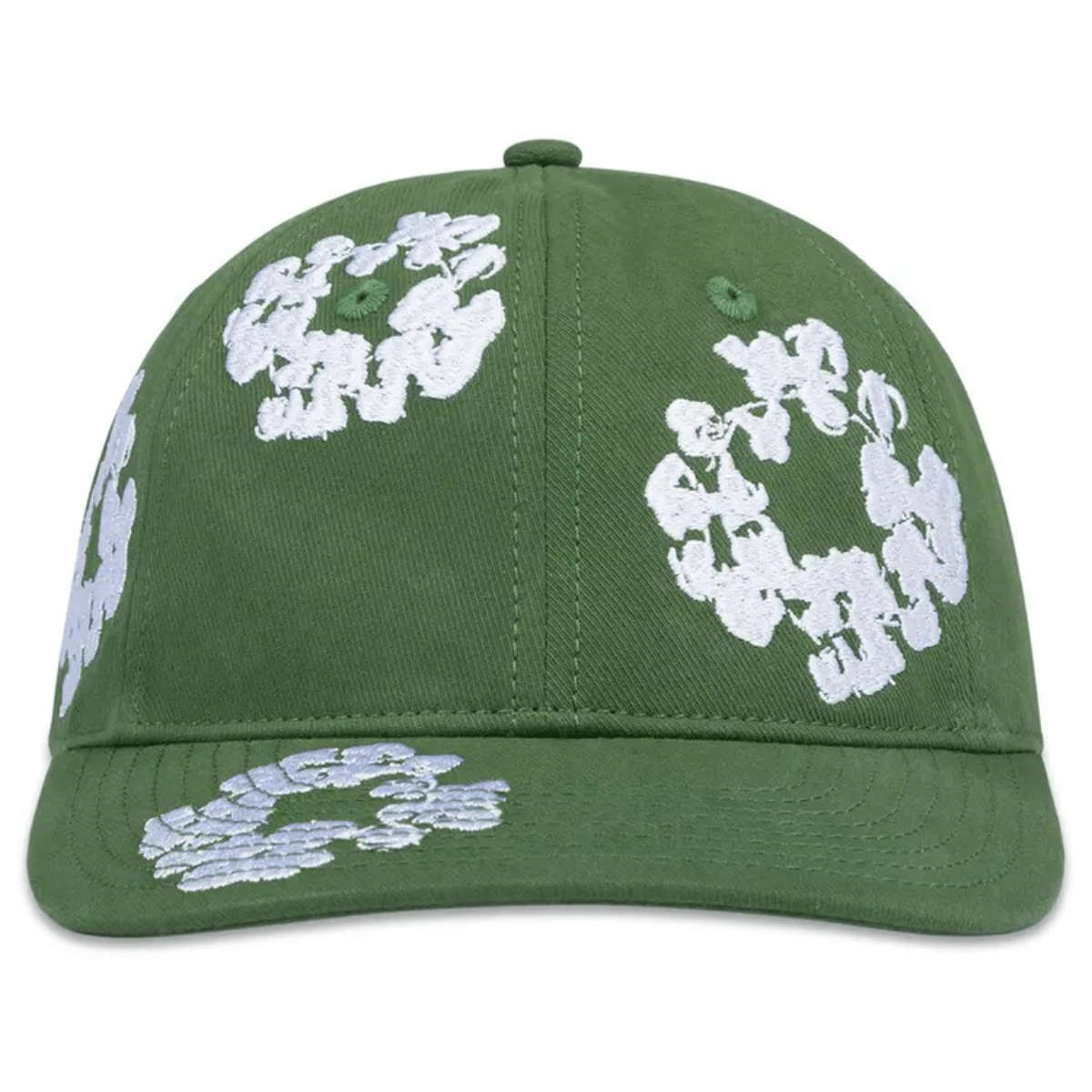 Denim Tears The Cotton Wreath Cap 'Green' Headwear Denim Tears