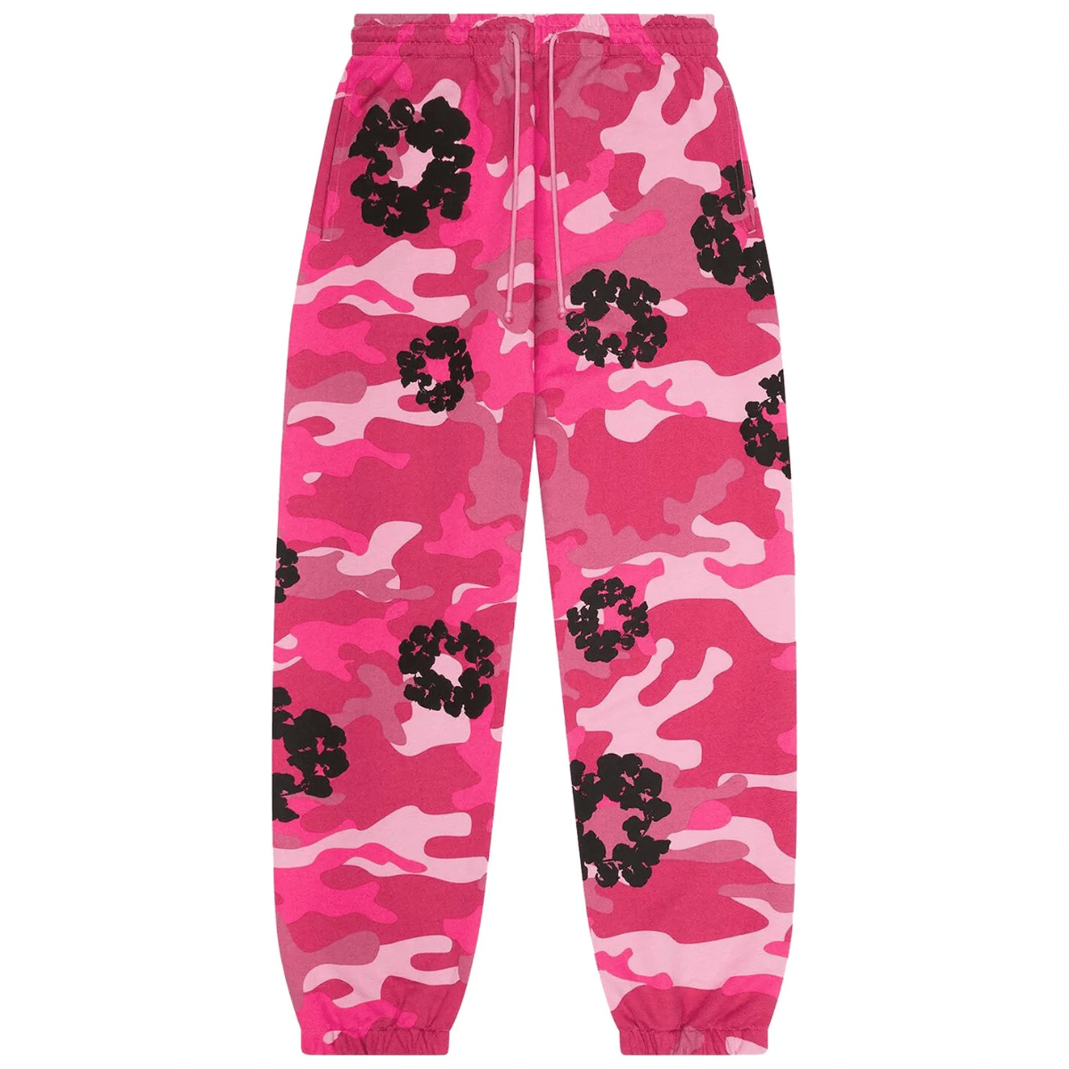 Denim Tears Wreath Sweatpant 'Pink Camo' Sweatpants Denim Tears