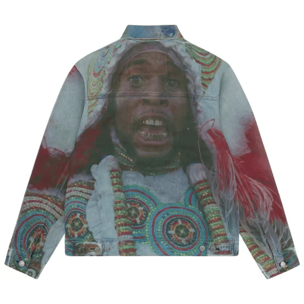 Denim Tears x Levi's Big Chief Demond Type-1 Jean Jacket 'Multicolor' Jackets Denim Tears
