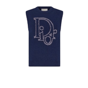 Dior 2023 Cashmere Sweater Vest 'Blue' Jerseys Dior