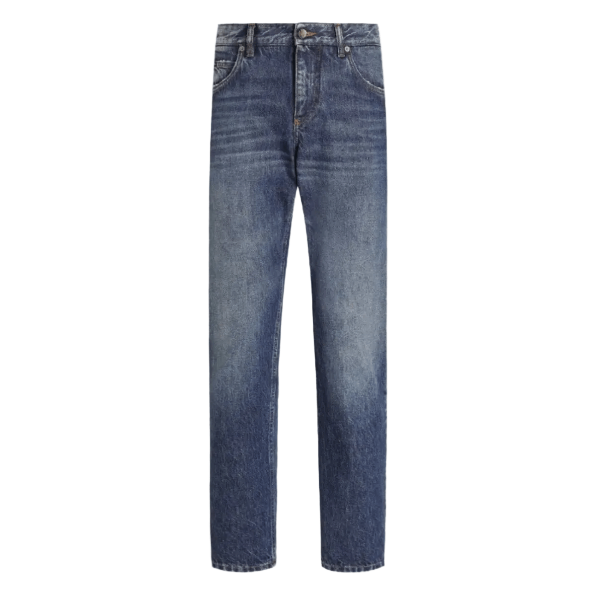 Dolce & Gabbana Logo Plaque Jeans 'Faded Blue' Jeans Dolce & Gabbana