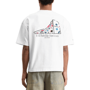 END. x about:blank Dominoes T-Shirt 'White' T-Shirts about:blank
