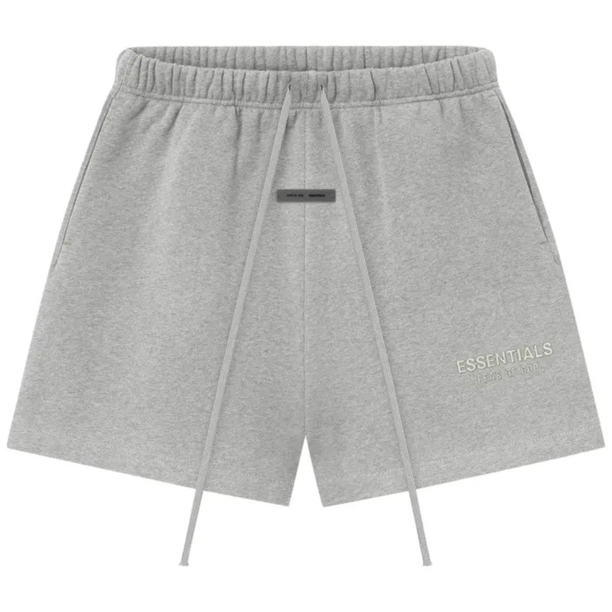 Fear of God Essentials Classic Fleece Sweatshort 'Concrete Heather' Shorts Fear of God Essentials