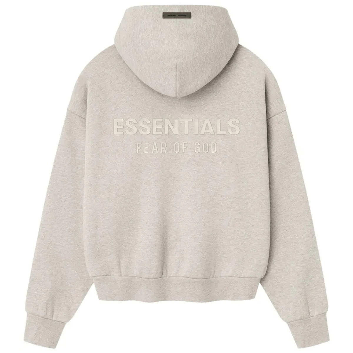 Fear of God Essentials Classic Hoodie 'Heather Stone' Hoodies Fear of God Essentials