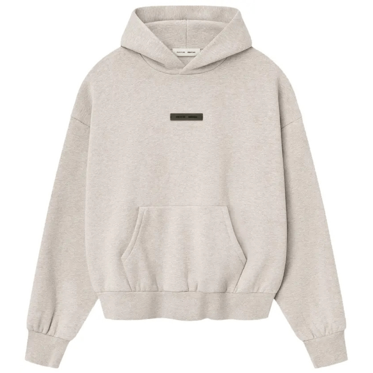 Fear of God Essentials Classic Hoodie 'Heather Stone' Hoodies Fear of God Essentials