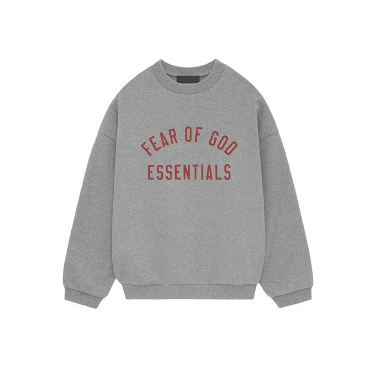 Fear of God Essentials Fleece Crewneck 'Dark Heather' Sweatshirts Fear of God Essentials