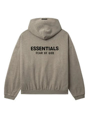 Fear of God Essentials Fleece Hoodie II 'Heather Grey' Hoodies Fear of God Essentials