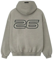 Fear of God Essentials Heavy Fleece 90s Hoodie 'Smoke Grey' Hoodies Fear of God Essentials