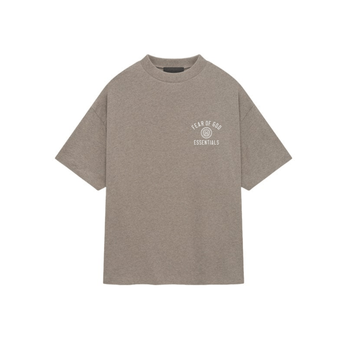 Fear of God Essentials Jersey Crewneck Tee 'Heather Grey' T-Shirts Fear of God Essentials