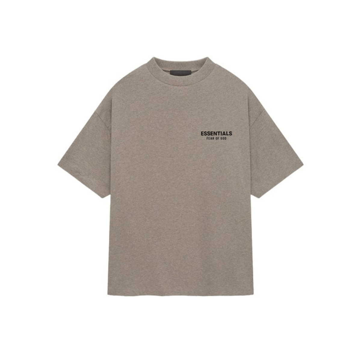 Fear of God Essentials Jersey Crewneck Tee 'Heather Grey' T-Shirts Fear of God Essentials