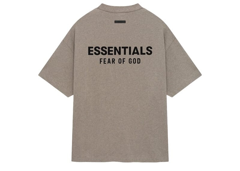 Fear of God Essentials Jersey Crewneck Tee 'Heather Grey' T-Shirts Fear of God Essentials