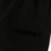 Fear Of God Essentials "Jet Black" Drawstring Shorts Shorts Fear of God Essentials