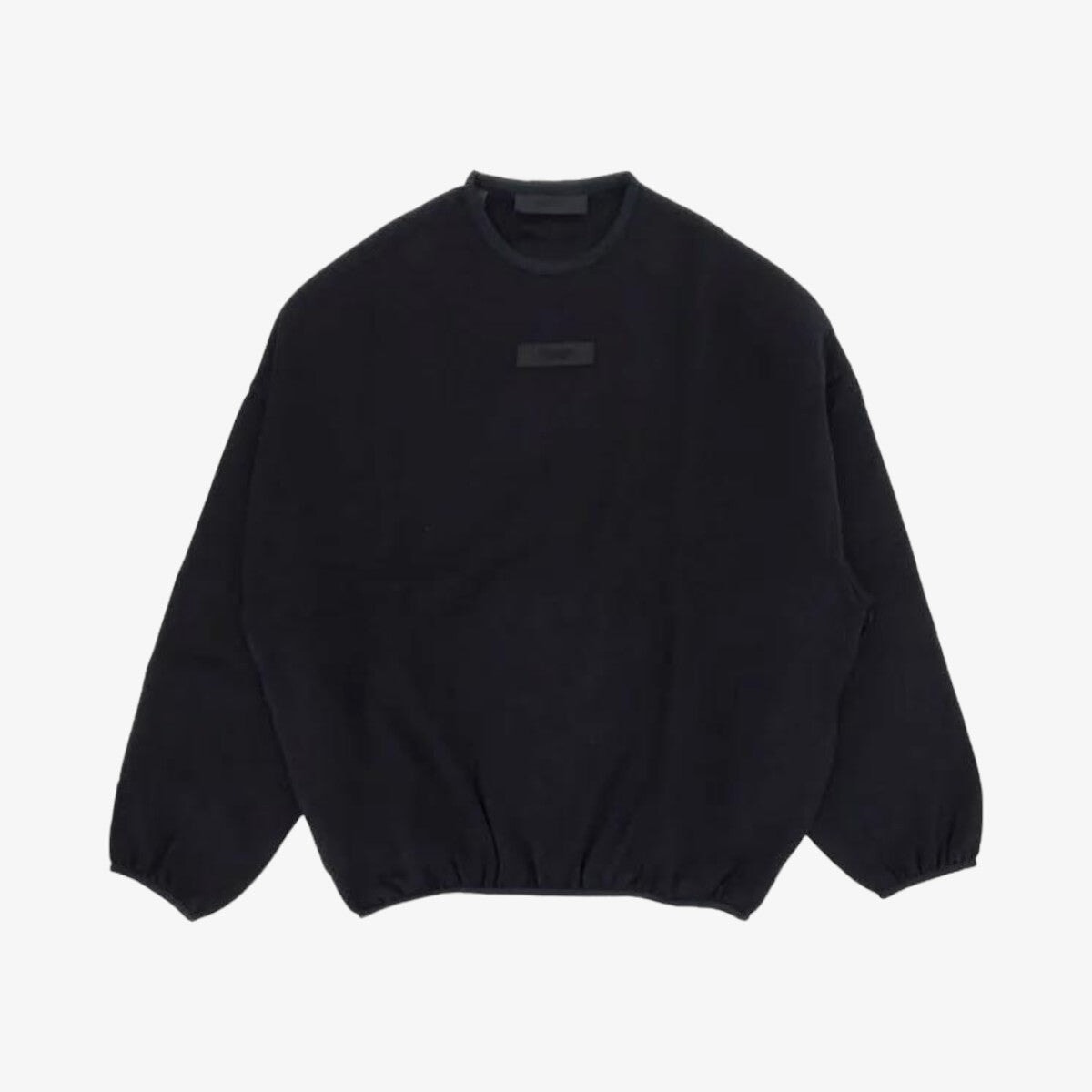 Fear of God Essentials “Jet Black” Spring Tab Crewneck Sweatshirts Fear of God Essentials