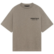 Fear of God Essentials Kids Jersey Crewneck Tee 'Heather Grey' T-shirts Fear of God Essentials