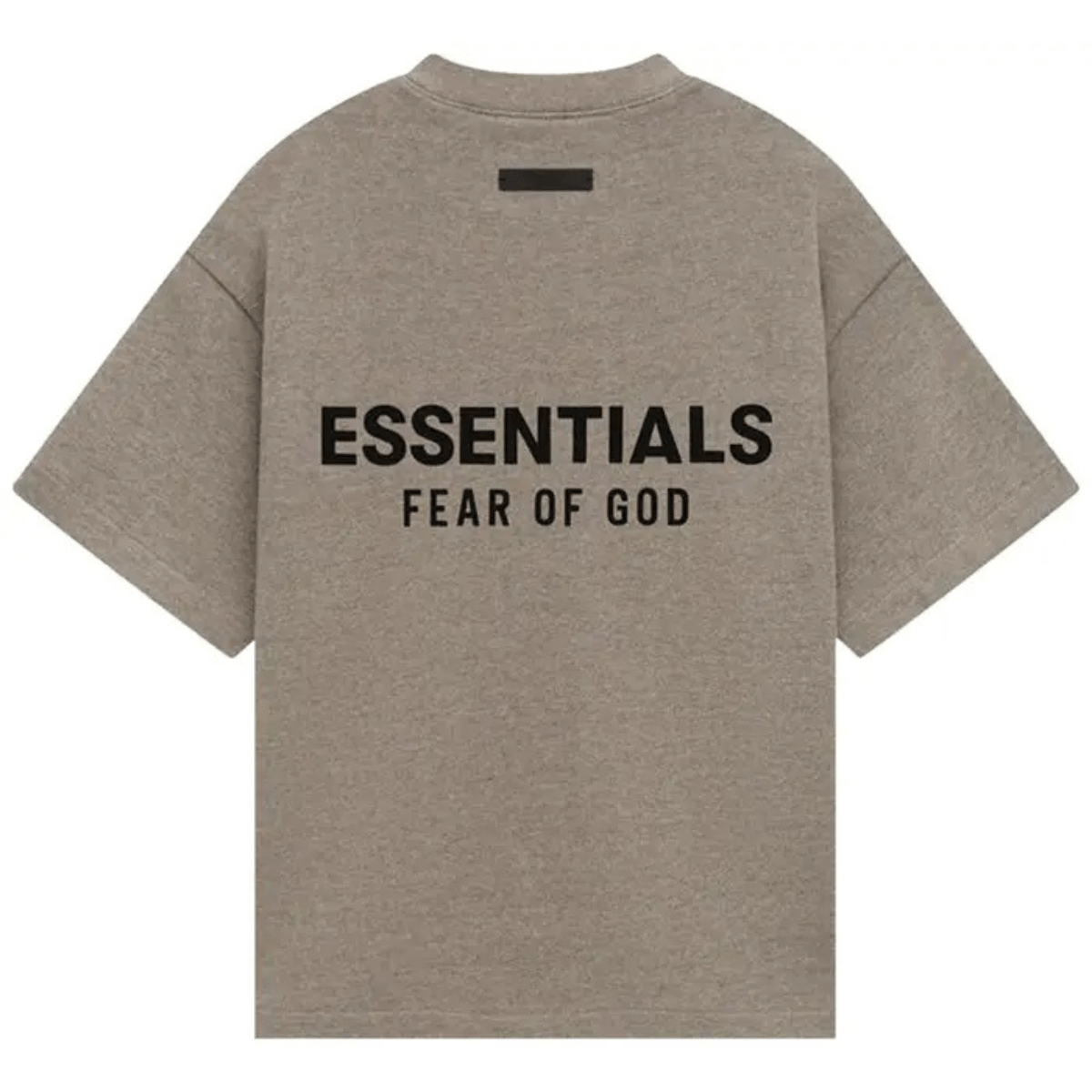 Fear of God Essentials Kids Jersey Crewneck Tee 'Heather Grey' T-shirts Fear of God Essentials