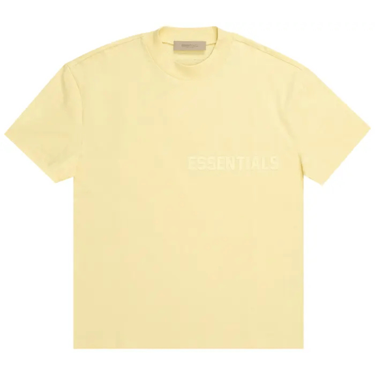 Fear of God Essentials Short-Sleeve Tee 'Canary' T-Shirts Fear of God Essentials