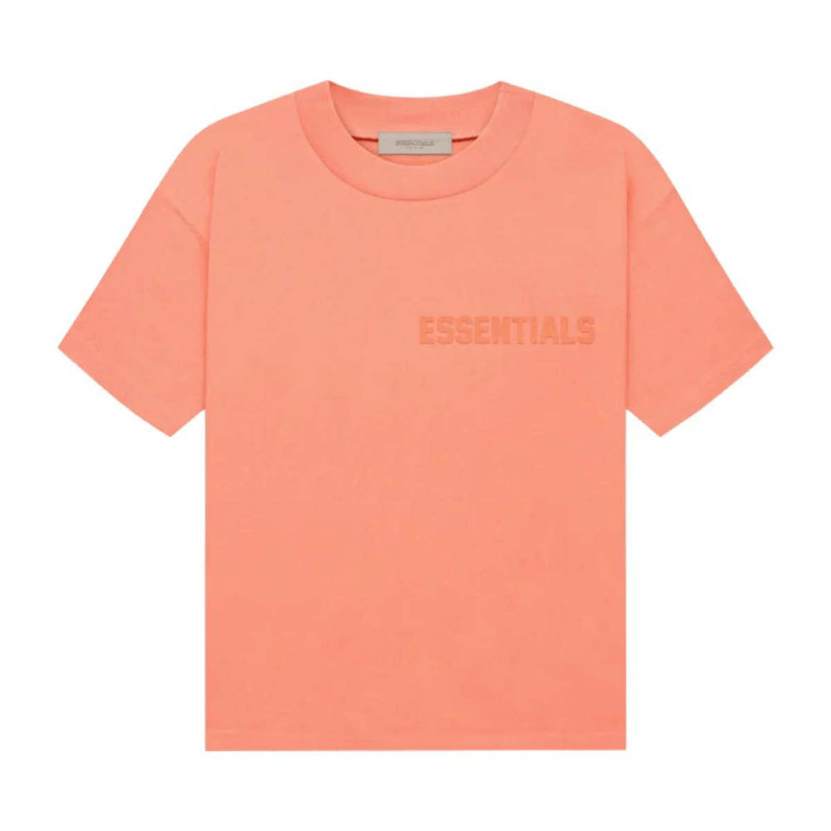 Fear of God Essentials Short-Sleeve Tee "Coral" T-Shirts Fear of God Essentials