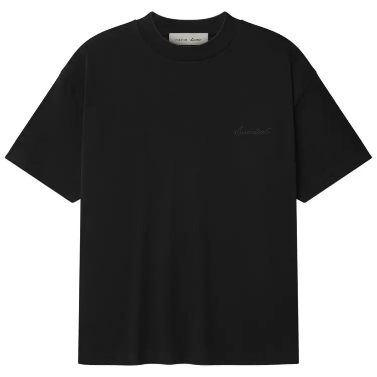 Fear of God Essentials Signature Classic Tee 'Vintage Black' T-shirts Fear of God Essentials
