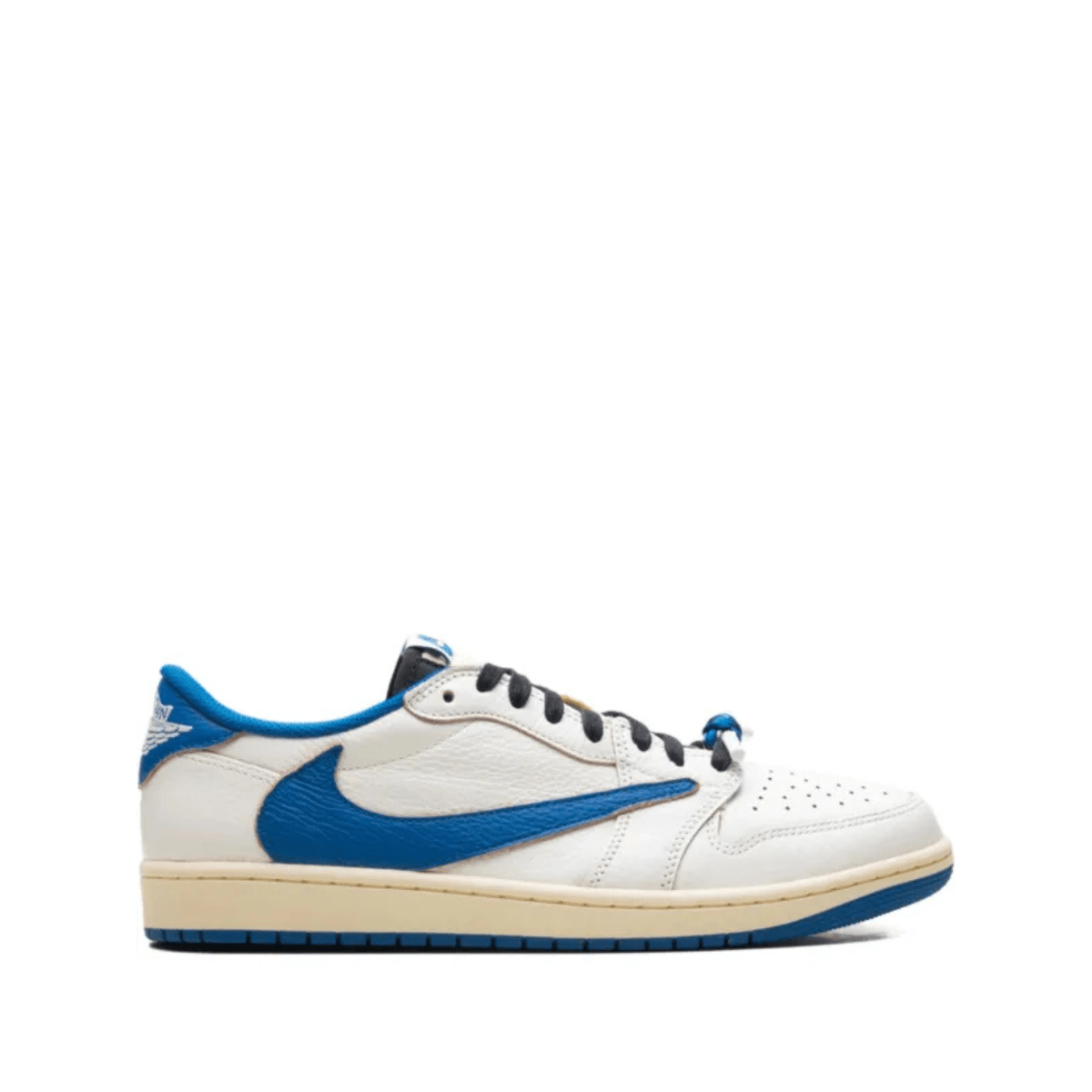 Fragment Design x Travis Scott x Air Jordan 1 Retro Low OG SP 'Sail Military Blue' Sneakers Air Jordan