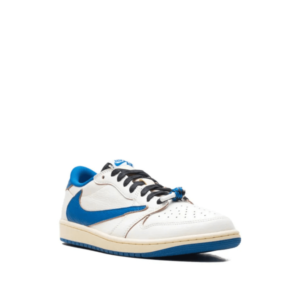 Fragment Design x Travis Scott x Air Jordan 1 Retro Low OG SP 'Sail Military Blue' Sneakers Air Jordan