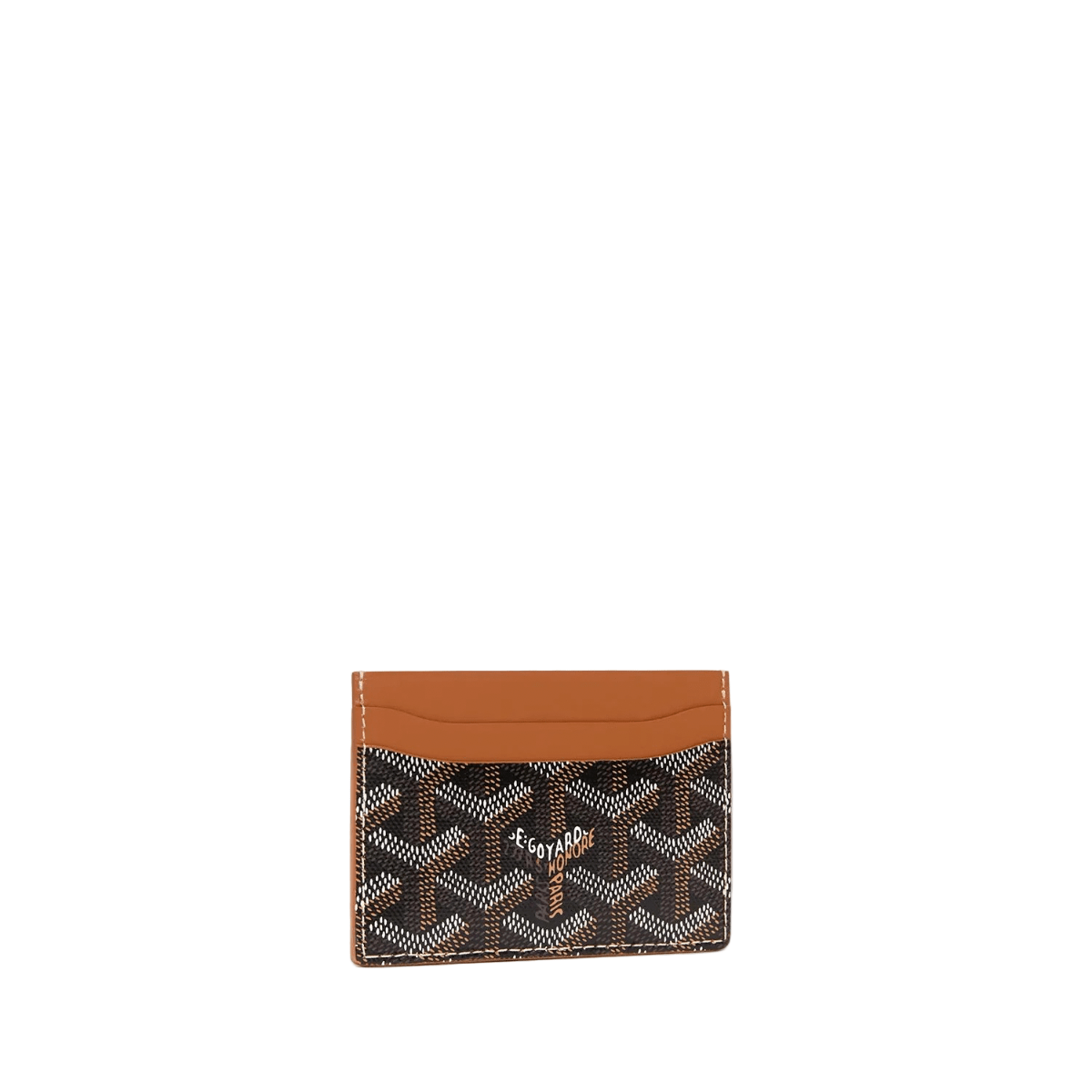 Goyard Saint-Sulpice Card Wallet 'Black & Tan' Card Cases Goyard