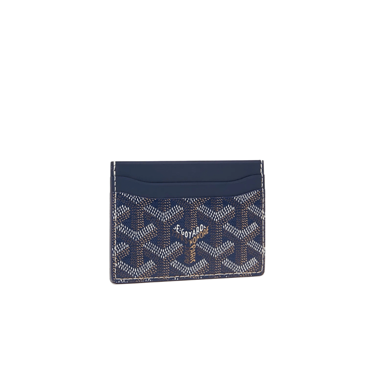 Goyard Saint-Sulpice Card Wallet 'Navy Blue' Card Cases Goyard