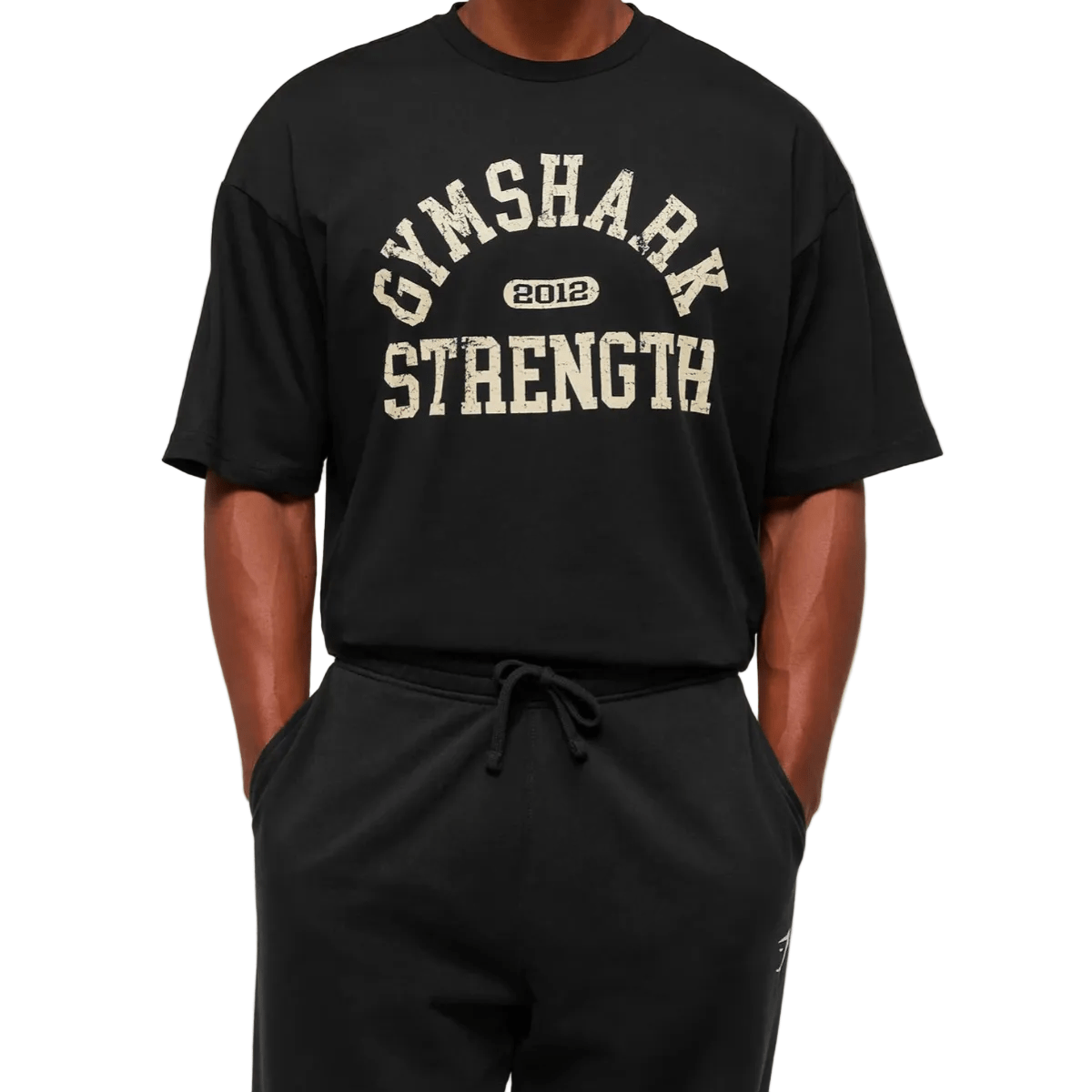 Gymshark 2012 Strength T-shirt 'Black' T-Shirts Gymshark