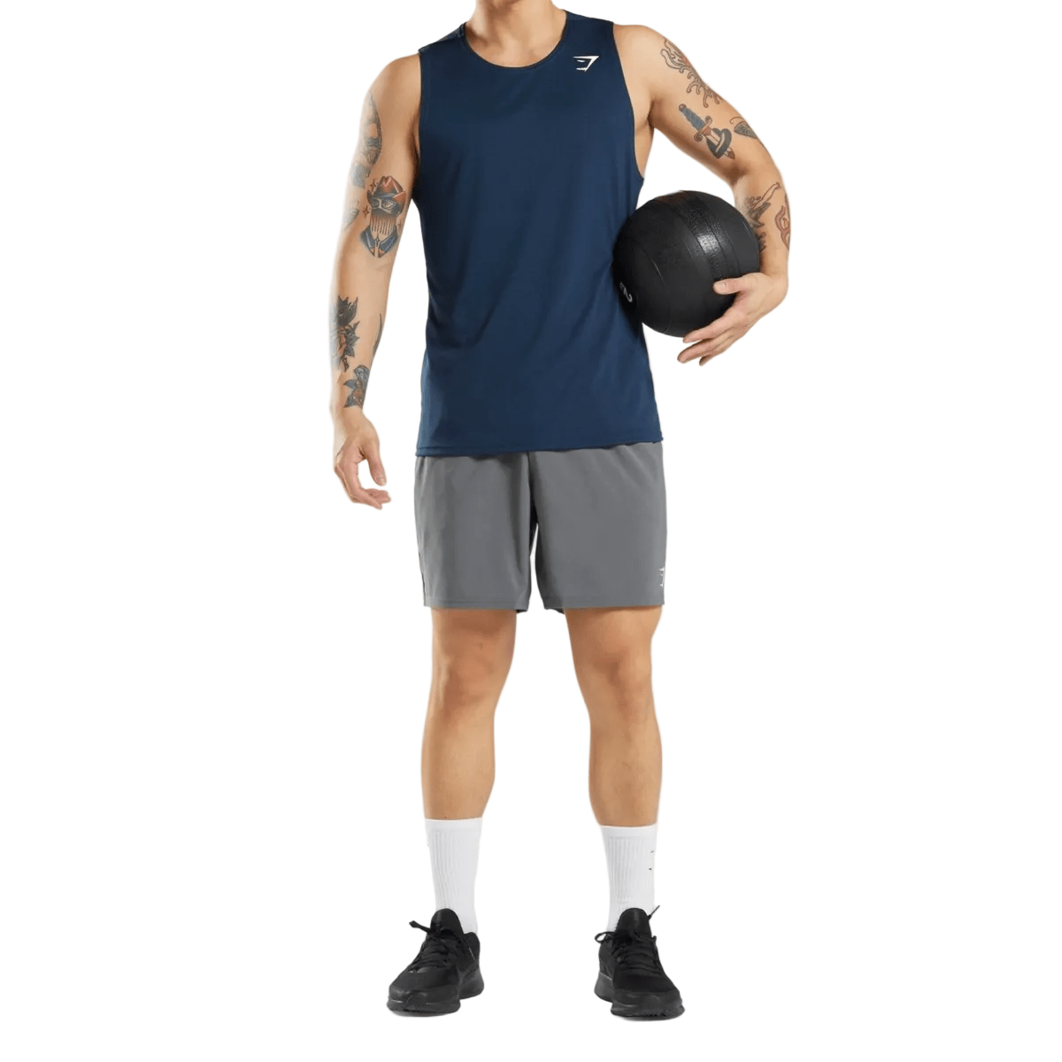 Gymshark Arrival Tank 'Navy' T-Shirts Gymshark
