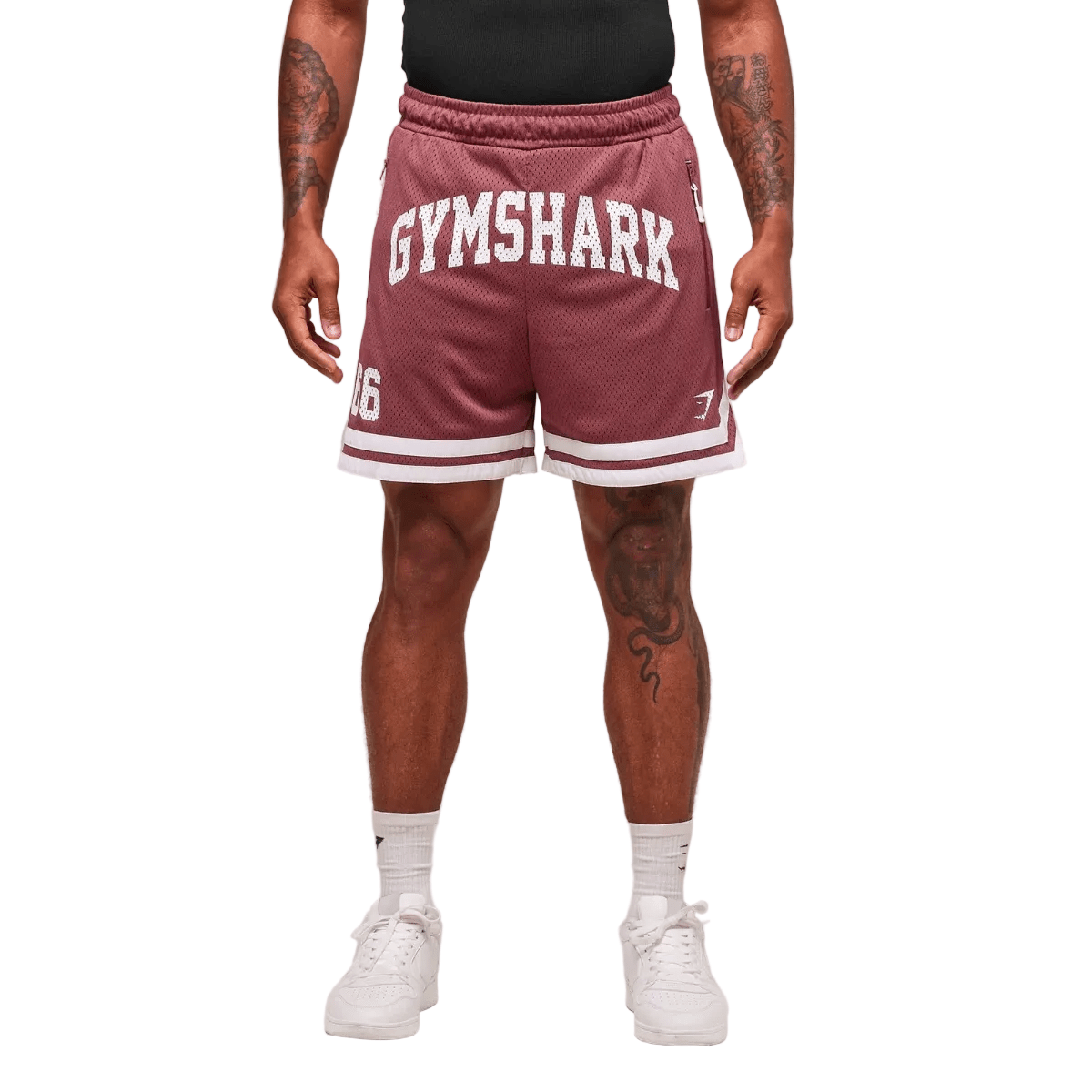 Gymshark Campus Mesh Shorts 'Washed Berry Pink' Shorts Gymshark