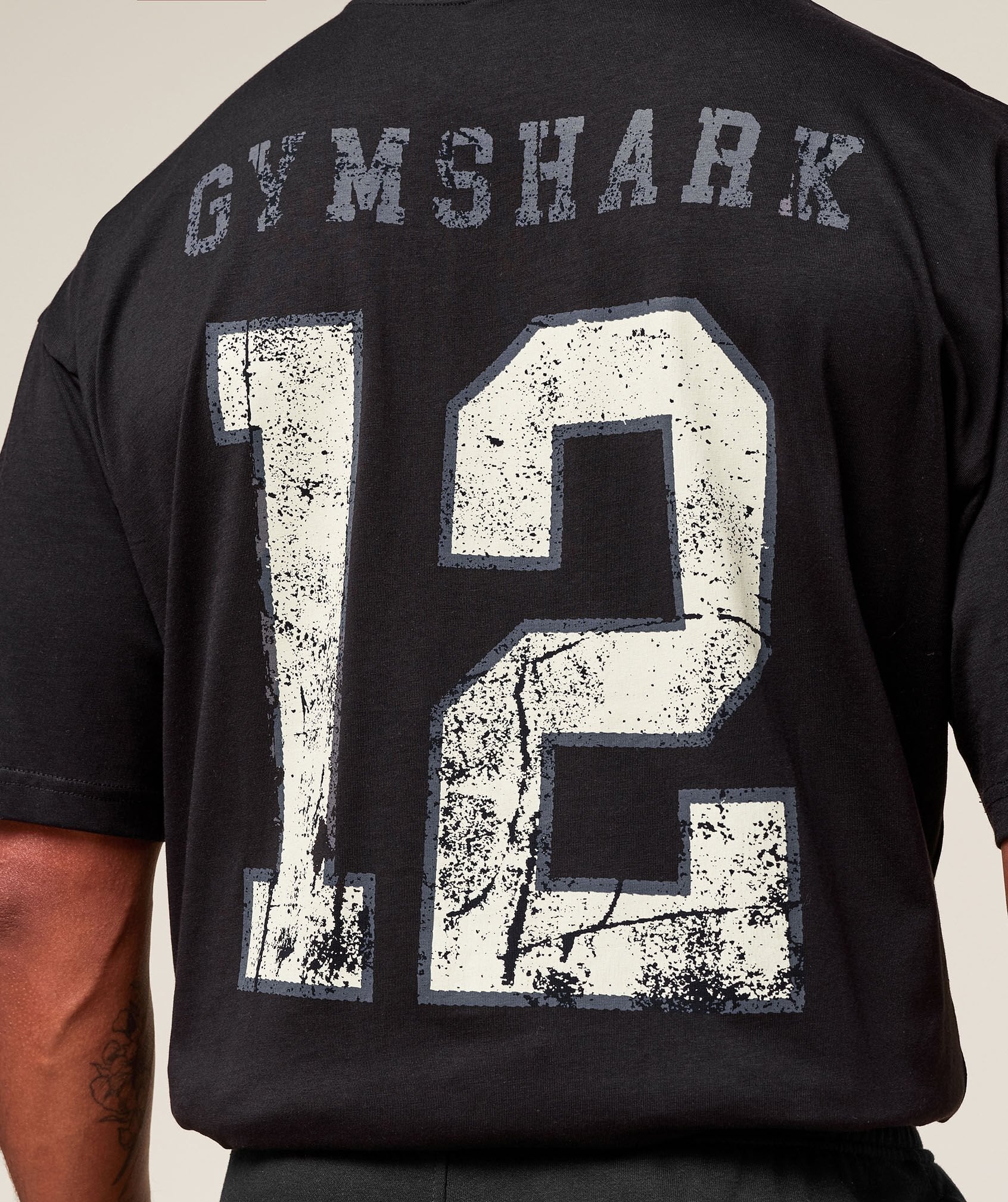 Gymshark Campus T-shirt 'Black' T-Shirts Gymshark