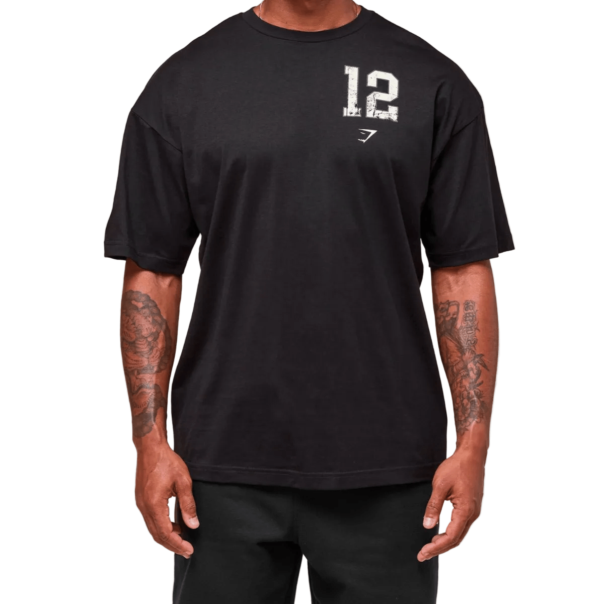 Gymshark Campus T-shirt 'Black' T-Shirts Gymshark