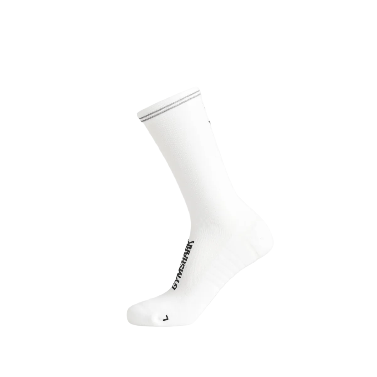 Gymshark Crew Running Socks 'White' Socks Gymshark