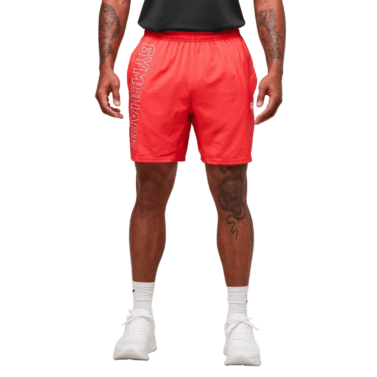 Gymshark Hybrid Athlete 7" Shorts 'Coral Red' Shorts Gymshark