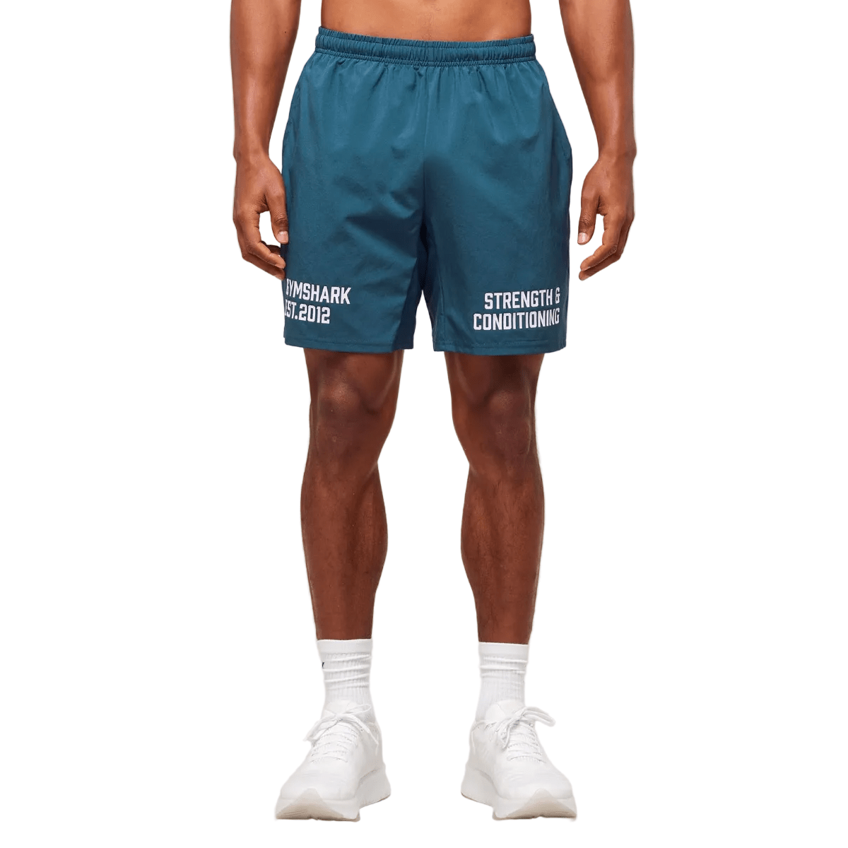 Gymshark S&C Graphic 7" Shorts 'Success Blue' Shorts Gymshark