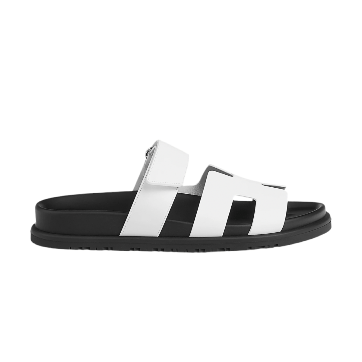 Hermès Chypre Sandal 'Blanc' Slides Plug and Play