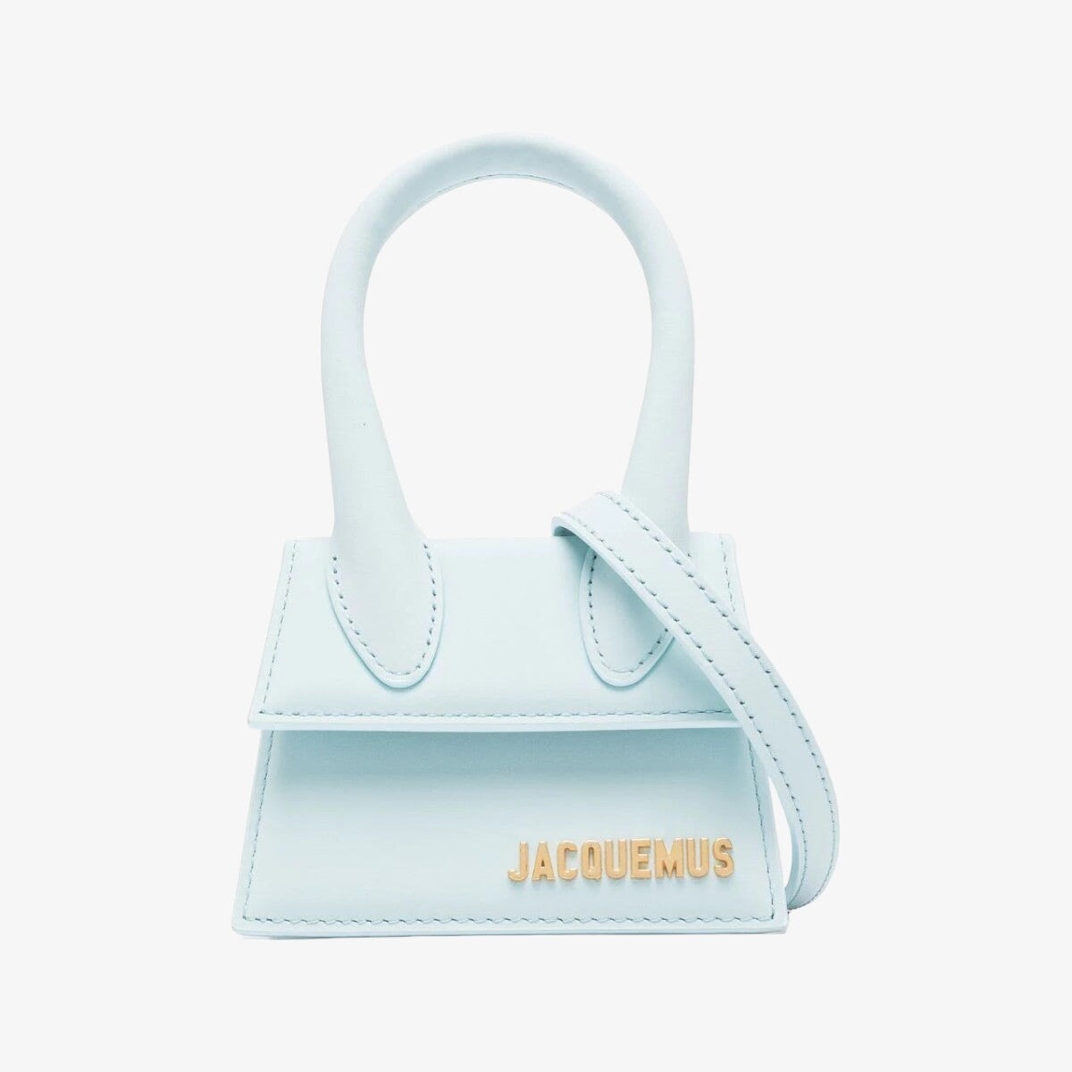 Jacqumus Mini Le Chiquito Bag "Pastel Blue" Bags Jacquemus