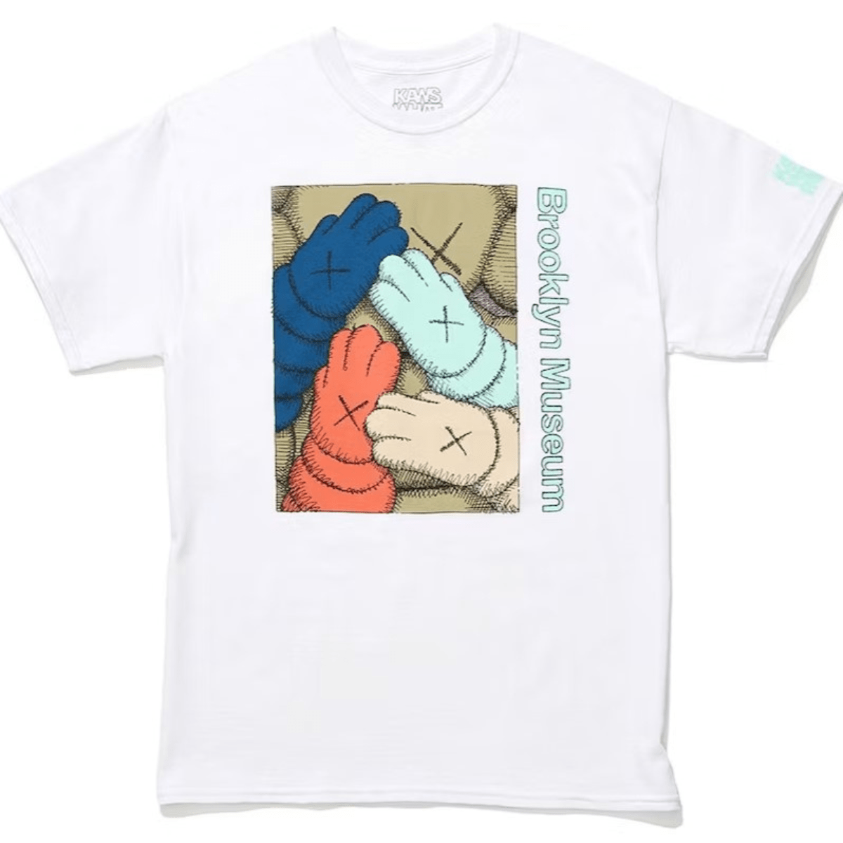 Kaws Brooklyn Museum URGE Tee 'White/Tan' T-Shirts Kaws